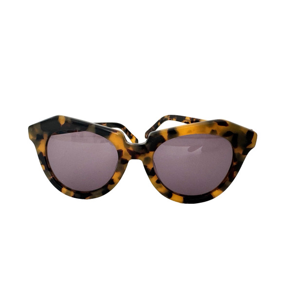 Karen Walker Sunglasses Number One Crazy Tortoise 1001808 Tinted UV Protection main image 5